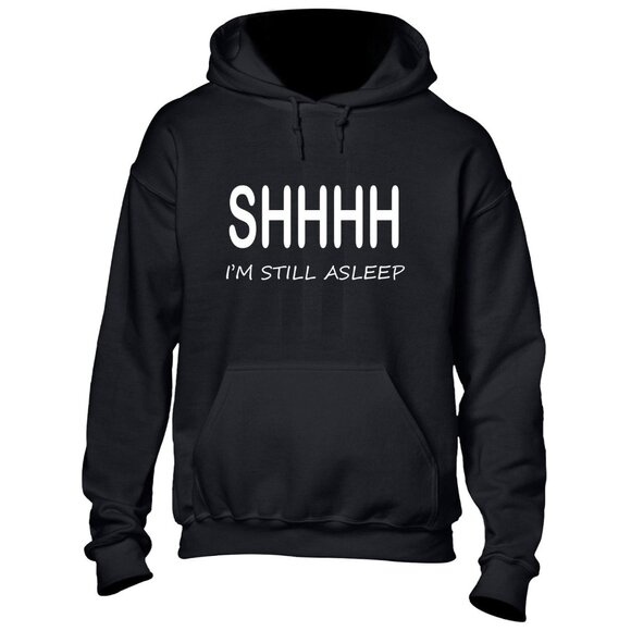 Funny 'Shhhh I'm Still Asleep' T-Shirt - Soft Cotton Humor Tee For Sleeping In